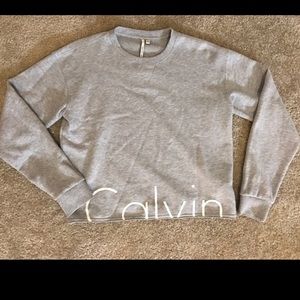 Cropped Crew neck Sweatshirt